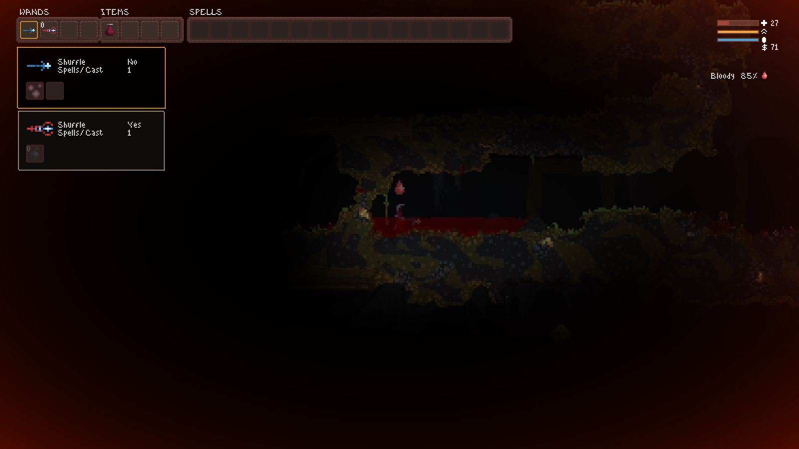 85% bloody!